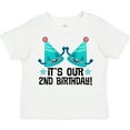 thumbnail image 3 of Inktastic 2nd Birthday Twins Party Boys or Girls Toddler T-Shirt, 3 of 5