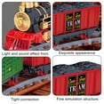 thumbnail image 6 of VSONTOR Toys For Girls And Boys Toy Train Set With Lights And Sounds Steam Christmas Train Set Railway Tracks Battery Operated Toys Kid C, 6 of 9