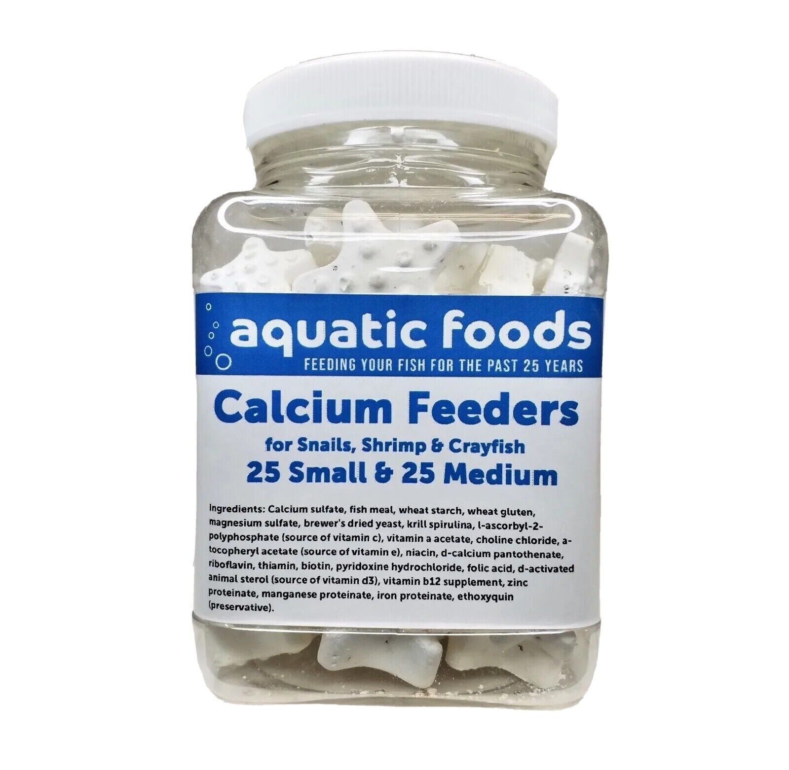 Calcium Feeder Blocks for Shrimp, Snails, Crabs, Crayfish, Hermit Crabs