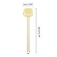 thumbnail image 2 of Unique Bargains 1 Pc Long handle Bath Brush Body Scrubber for Bathroom 13.77"x2.75"x1.37" Beige, 2 of 6