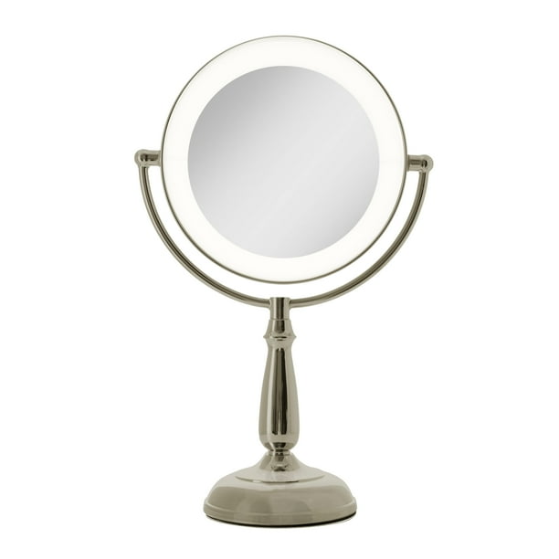 Zadro LED Light Makeup Mirror w/ Magnification & Touch Base Technology