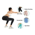 thumbnail image 3 of urbciety Women's High Waisted Tummy Control Yoga Leggings,Scrunch Workout Running Tights, 3 of 7