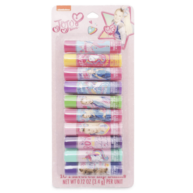 JoJo Siwa 10 Flavored Lip Balms - Walmart.com