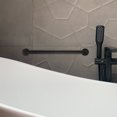thumbnail image 3 of Barra de apoyo para ducha, barra de apoyo para baño, pasamanos útil y seguro, pasamanos de seguridad para personas mayores, barra de ducha de acero inoxidable, barra de seguridad para baño, 3 of 7