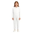 thumbnail image 4 of Boys’ Hooded One Piece Jumpsuit, Long Sleeve Solid Color Zip Up Onesie, Casual Halloween Costume for Kids, 4 of 8