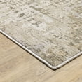 thumbnail image 3 of Oriental Weavers Nebulous Area Rug - 001H9 - 2'3" x 7'6" - in Beige/ Gray - Modern Style, Stain Resistant, Family and Pet Friendly , Entryway, Hallway Runner Rug, 3 of 3
