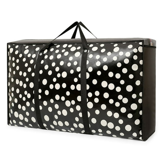 Moving Luggage Bag Thickened Non Woven Moving Bag Quilt Storage Bag Proof Luggage Bag Hand Held Packing Bag Storage for Closet Organization Small Baby Storage Organizer for Clothes Storage Bag Zipper