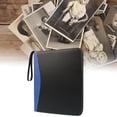 thumbnail image 1 of Carpeta de fotos de 9 bolsillos Perfecl álbum para archivos azul oscuro 720 tarjetas, 1 of 8