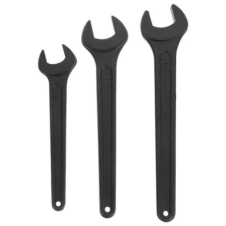 

3pcs Portable Steel Spanners Open-End Wrench Tools Metal Single Head Wrenches