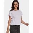 thumbnail image 3 of Women's Crew Neck Short Sleeve T Shirt Summer Casual Loose Workout Top, 3 of 6