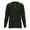 Bottle Green, variant on Maks Nanotex Spill and Stain Resistance Loose Fit Heavy weight Rib Knit Cotton Long Sleeve Pocket Henley T-Shirts
