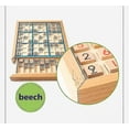 thumbnail image 2 of Plateau de Jeu Sudoku en Bois avec Tiroir, 2 of 2
