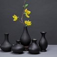 thumbnail image 5 of Ceramic Mini Vase Household Crafts Desktop Vase Decoration Home Furnishings Ornaments for Home Table Black, 5 of 5