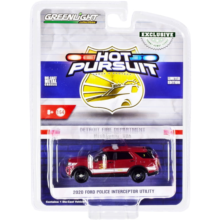 Greenlight 1:64 Hot Pursuit 2020 Ford Police Interceptor (Hobby