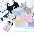 thumbnail image 3 of 6 Pieces Girls Teenage Bra Kids Soft Breathable Cotton Comfort Underwear Tops Clothin, 3 of 7