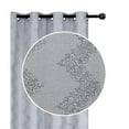 thumbnail image 1 of Jacquard Panel W 8 Grom (Chevron) (Gray) (96") - Set of 2, 1 of 1