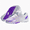 White-Purple, variant on ChiVerve Lightweight Youth Molded Cleats, Soccer Cleats for Boys and Girls | White Pink, 5 Big Kid
