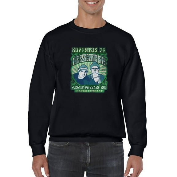 Electric City Scranton Pa Sweatshirt Men The Office, Male XX-Large