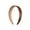 Brown, variant on Motique Accessories 1.25 Inch Wide Satin Non Slip Hard Headband with No Teeth