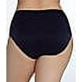 thumbnail image 2 of Women's Vanity Fair 13810 Illumination Plus Size Hi-Cut Brief Panty (Midnight Black 9), 2 of 2