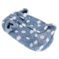 thumbnail image 4 of Ropa para perros Bling Bling Abrigo cálido Chaqueta Suave Felpa Azul L, 4 of 12
