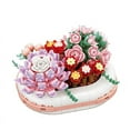 thumbnail image 1 of Orchid Pot Plant Building Blocks Set Bonsai Flower Bouquet MOC Vase Model For Adults, 1 of 9