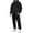 Black&1080, variant on Mens Tracksuit 2 Peice Athletic Sweat Suit for Men Baggy Hoodies Sweatpants Outfits Cozy Fall Winter Sweatsuits Set