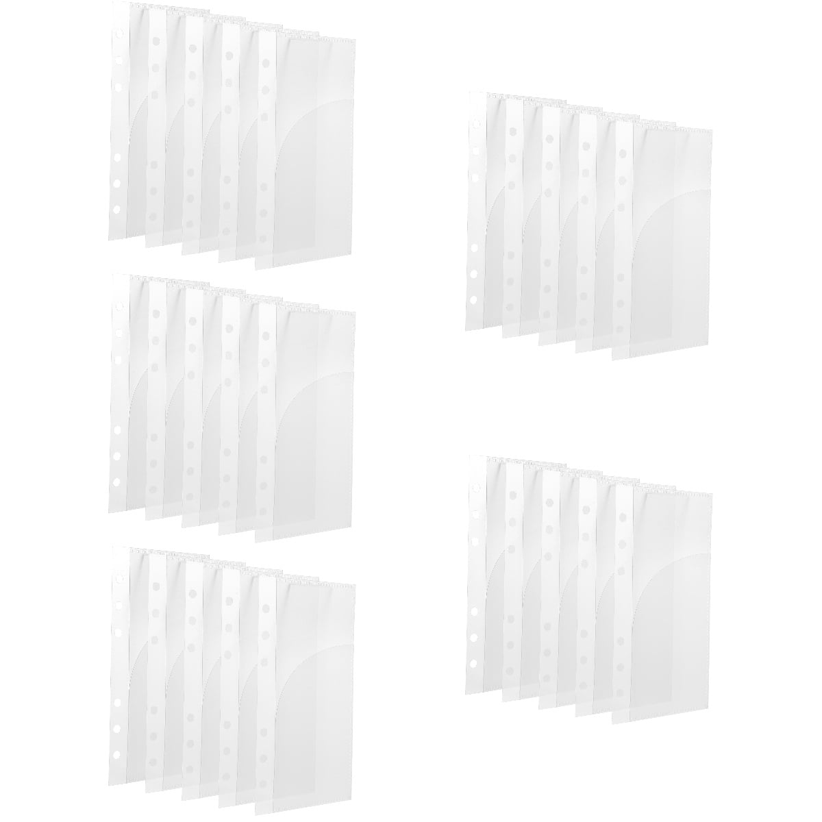 5 Pack Cash Wallet for Budgeting Planner Stickers Binder