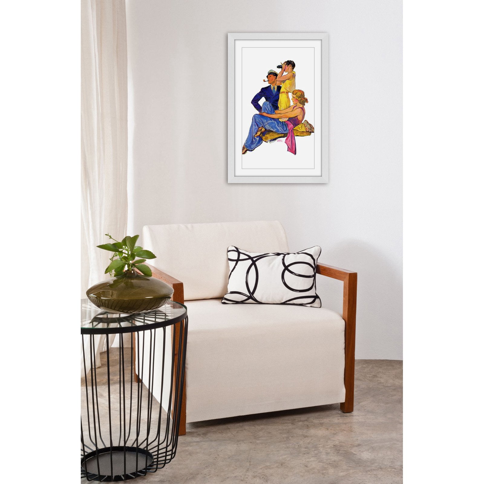 "The Good Life" Framed Painting Print