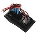 thumbnail image 3 of 12-24V LED Dual Battery Test Panel Rocker Switch Car Truck Marine Boat Voltmeter 4P ON-OFF-ON, 3 of 5