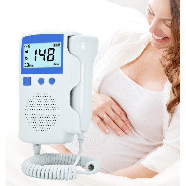 Appareil à ultrasons Doppler - moniteur de fréquence cardiaque bébé - écoute  cardiaque
