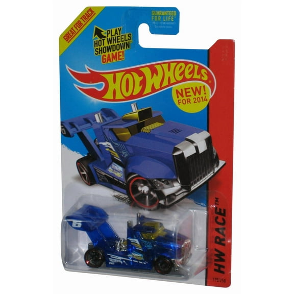 Hot Wheels HW Race (2014) Blue Rig Storm Toy Truck 175/250