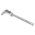 thumbnail image 1 of Calibrador de reg de esca Vernier digital de acero inoxidable Lectura / pulgada, nunca se deforma ni se oxida, y es más precisa y 0-150mm Soledad Regla de precisión de Vernier Vernier, 1 of 10