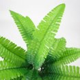 thumbnail image 2 of zobvuyeg 4Pcs Fake Plants Greenery Stems Faux Plastic Plants Outdoor Indoor Artificial Foliage Bush for Garden Farmhouse Porch Patio Window Box Wedding Office Home Decor, 2 of 7