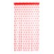 thumbnail image 1 of Daboolka Cortina de poliéster para puerta y ventana, para decoración de dormitorio, sala de estar (rojo), 1 of 8