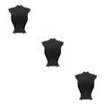 thumbnail image 3 of Wweixi Necklace Bust Display Holder Pendant Collection Stand Showcase Rack Jewelry Style A 3Set, 3 of 6