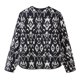 thumbnail image 4 of Parkas de manga larga, chaqueta informal para mujer, cárdigan, chaqueta holgada con estampado de moda, chaqueta de manga larga, abrigo para mujer, 4 of 8