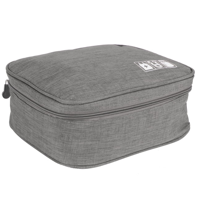 Estuches para accesorios electrónicos, bolsa de almacenamiento multifunción, bolsa de almacenamiento para cables electrónicos, organizador electrónico, construcción robusta
