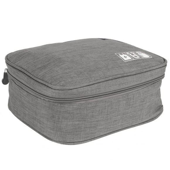 Estuches para accesorios electrónicos, bolsa de almacenamiento multifunción, bolsa de almacenamiento para cables electrónicos, organizador electrónico, construcción robusta