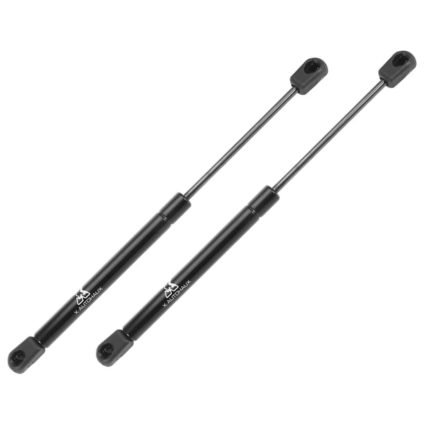 Resorte de Gas Amortiguador Puerta Cocina 2uds 12pulgadas 24Lb/107N Negro Universal Unique Bargains