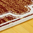 thumbnail image 4 of Superior Bohemian Trellis Indoor Area Rug, 5'x8', Gold, 4 of 7