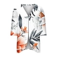 thumbnail image 6 of Xuyuer Cardigan for Women 3/4 Sleeve Lightweight Summer Kimono Cardigan Loose Beach Cover Up 2026 Summer Cardigan Casual V Neck Cute Tops Floral Kimono Summer Short Cover Ups, 6 of 7