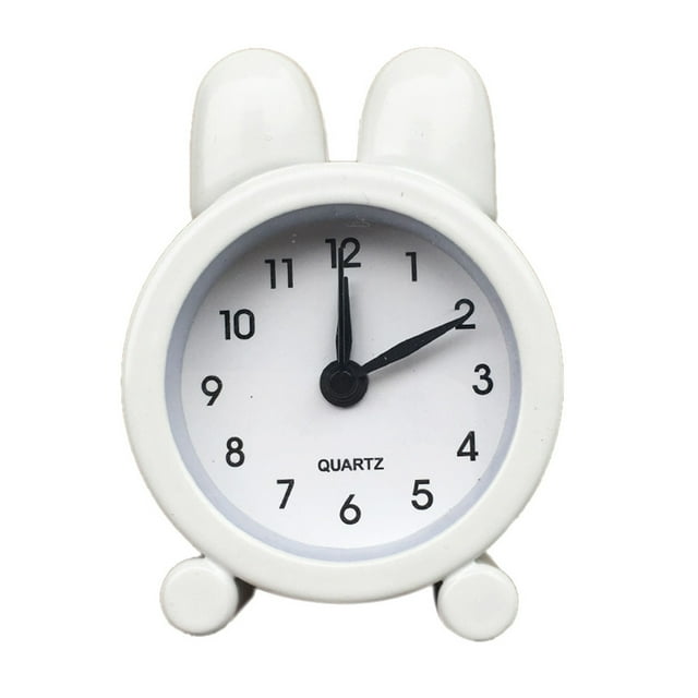 EGNMCR Alarm Clock Wall Clock Cute Mini Metal Small Alarm Clock Electronic Small Alarm Clock Alarm Clock