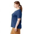 thumbnail image 3 of Dickies Women's Plus Cooling Short Sleeve Pocket T-Shirt, Dynamic Navy, 2PS, 3 of 5