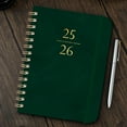 thumbnail image 5 of 2025 A5 Leather Planner - Weekly Monthly Yearly Organizer with Coil Binding & Discipline Card, Portable Productivity Schedule Book for Students Professionals (Self-Improvement Gift), 5 of 5