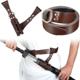 thumbnail image 4 of Rana de Espada Medieval con CinturóN, CinturóN de Soporte de Espada, CinturóN de de Caballero con Vaina de Estoque para Hombres y Mujeres, Guerrero, 4 of 5