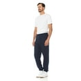 thumbnail image 6 of Yacht & Smith 3 Pack of Mens Jogger Bulk Sweatpants, Navy Blue, Comfy Lounge Joggers for Men Size (X-Large), 6 of 7