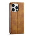 thumbnail image 6 of Allytechgroup Flip Wallet Phone Case for iPhone 16 Pro with Credit Card Slot, RFID Blocking PU Leather Kickstand Shockproof Full Body Protective for Apple iPhone 16 Pro, Brown, 6 of 7