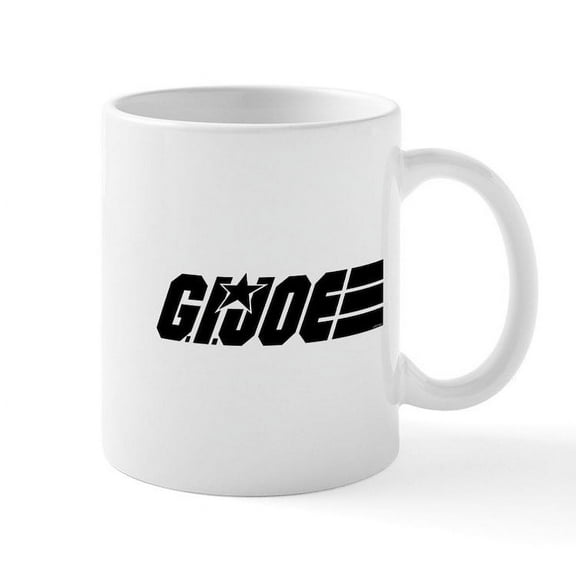 CafePress - G.I. Joe Logo Black - 11 oz Ceramic Mug - Novelty Coffee Tea Cup