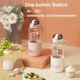 thumbnail image 4 of Amdohai Portable Water Warmer for Baby Formula 250ml Capacity 37-55℃ Adjustable Temperature Wireless Instant Water, 4 of 8